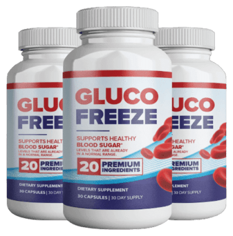GlucoFreeze 3 bottles
